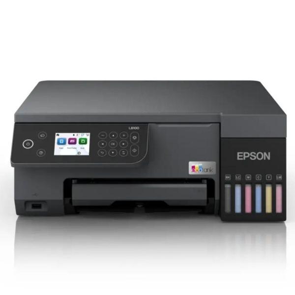 Epson EcoTank L8100 Wi-Fi + Tarayıcı + Fotokopi Renkli Çok Fonksiyonlu Tanklı Mürekkep Püskürtmeli Yazıcı - Image 1