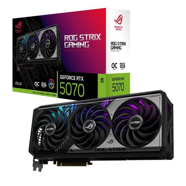 ASUS ROG STRIX GeForce RTX 5070 12GB OC Edition ROG-STRIX-RTX5070-O12G-GAMING GDDR7 192Bit Gaming (Oyuncu) Ekran Kartı - Image 1