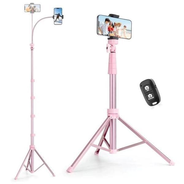 Sensyne Phone Tripod/Selfie Çubuğu Pembe - Image 1