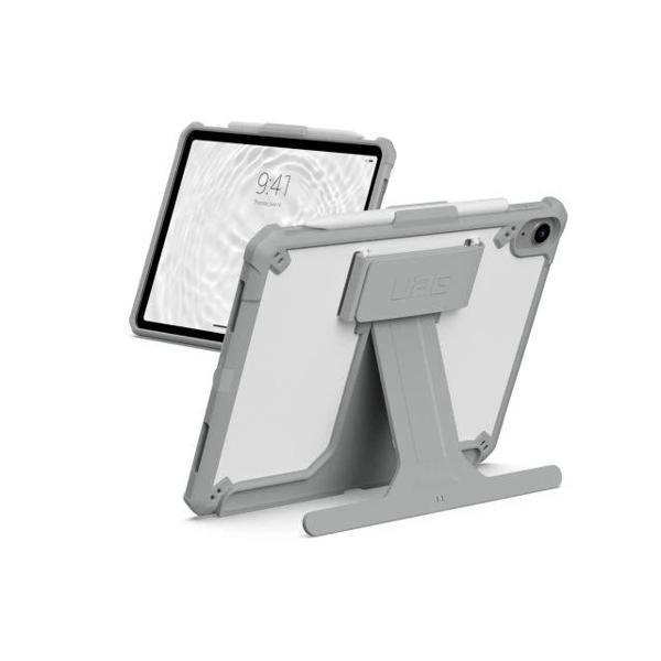 UAG iPad 10.9” 10. Nesil 2022 Ayarlanabilir Standlı Kılıf Scout Healthcare - White/Gray - Image 1
