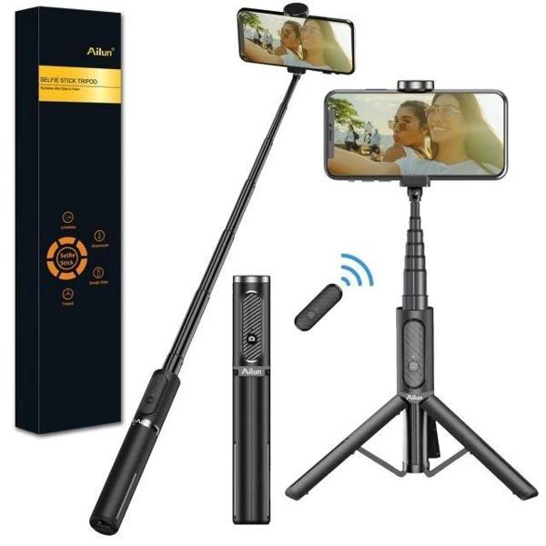 Ailun Selfie Çubuğu Tripod Black - Image 1