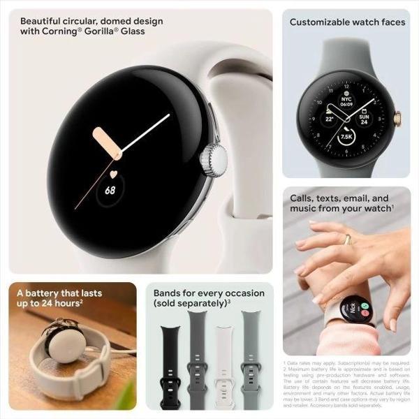 Google Pixel Watch Android Akıllı Saat LTE - Image 1