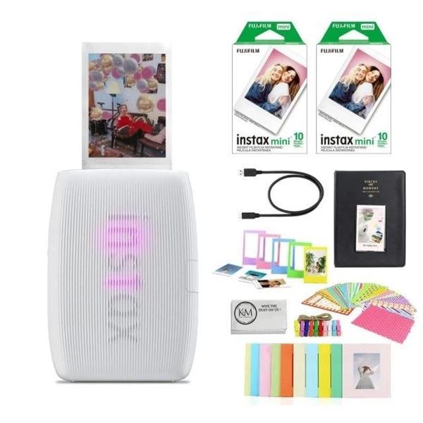 Fujifilm INSTAX Mini Link 3 Akıllı Telefon Yazıcısı Beyaz - Image 1