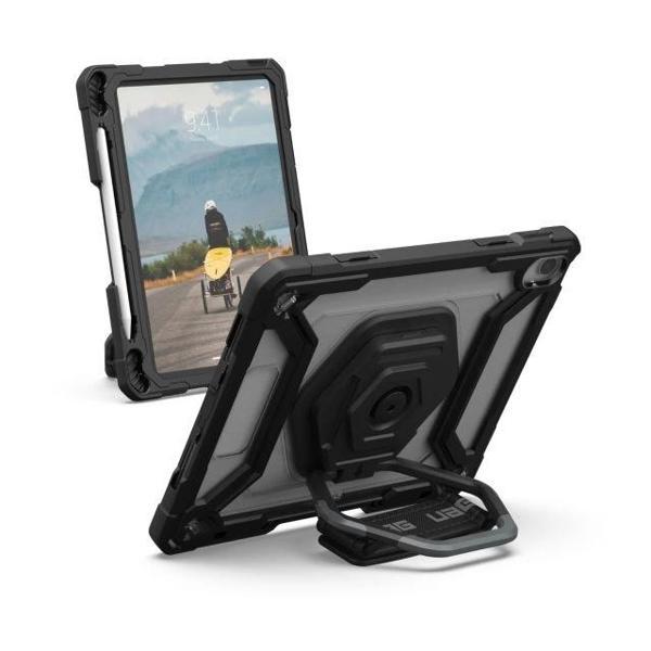 UAG iPad 10.9” 10. Nesil 2022 Ayarlanabilir Standlı Kılıf Plasma - Ice/Black - Image 1