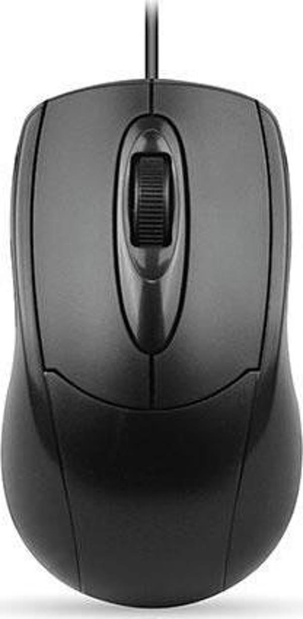 Everest SM-163 Siyah Kablolu Usb Mouse - Image 1