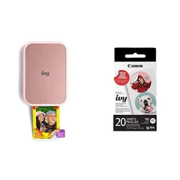 Canon Ivy 2 Mini Fotoğraf Yazıcısı Pembe Ivy 2 - Image 1