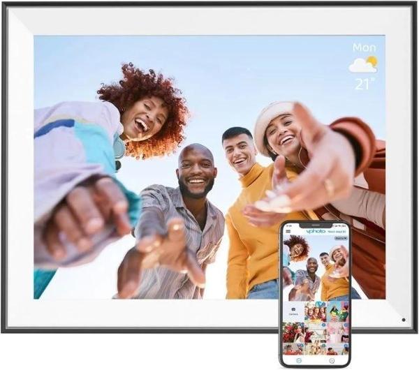 FULLJA Dijital Resim Çerçevesi 16.2" - 1258 x 930 IPS Ekran - Image 1