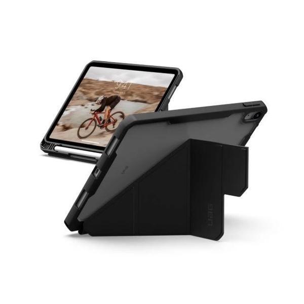 UAG iPad 10.9” 10. Nesil 2022 Ayarlanabilir Standlı Kılıf Essential Armor - Ice/Black - Image 1