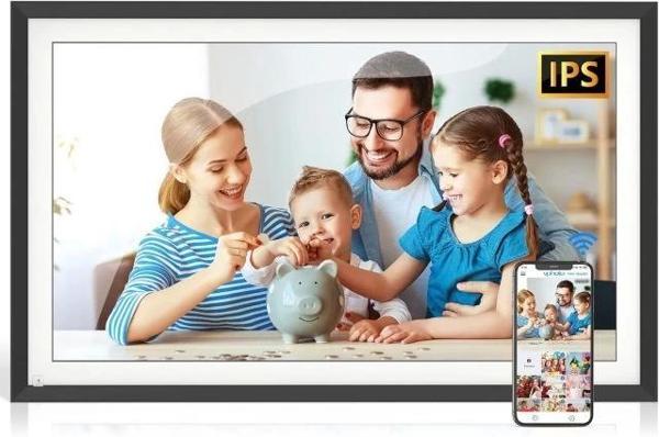 Fullja Büyük Dijital Resim Çerçevesi - 15.6 inç 32 GB - Image 1