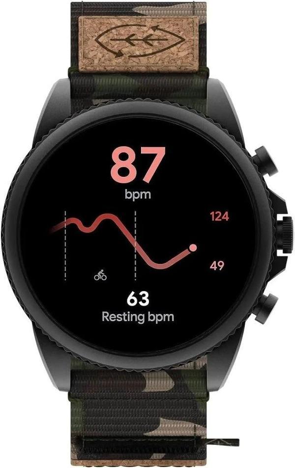Fossil Gen 6 Dokunmatik Akıllı Saat Siyah/Kamuflaj - Image 1