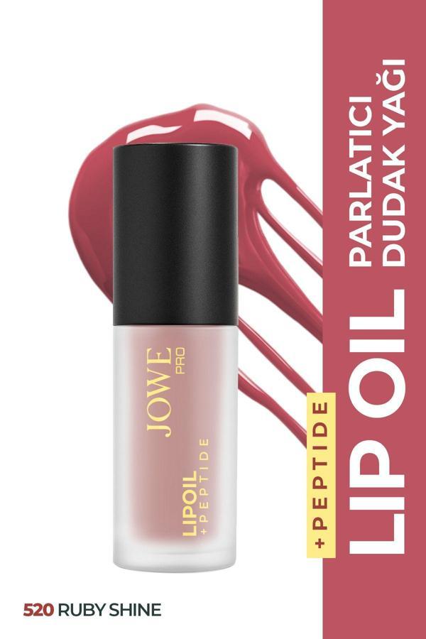 Jowe Peptide İçerikli Bakım Yapan Lip Oil - 520 Ruby Shine - Image 1