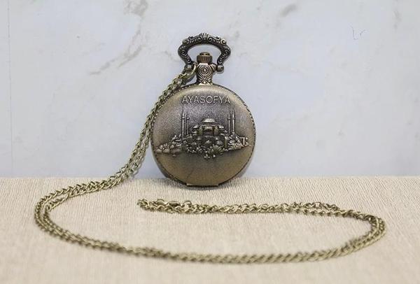 Ayasofya Tasarımı Köstekli Saat Alk4384 - Image 1