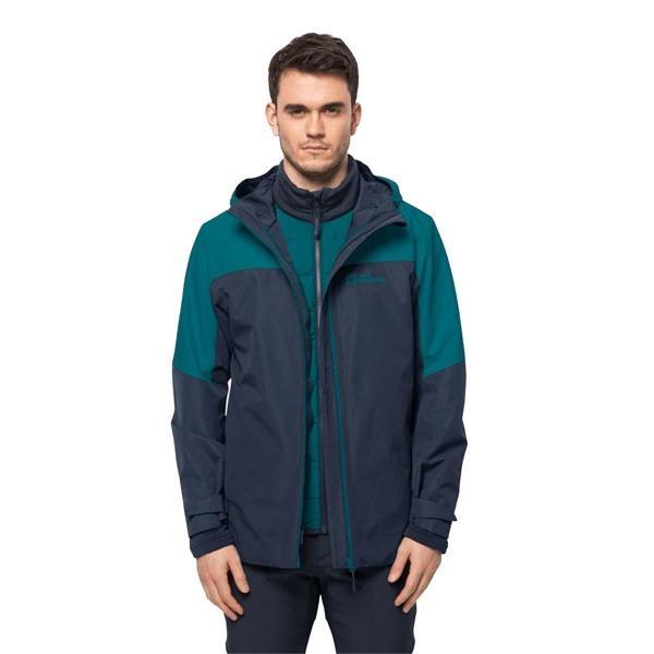 Jack Wolfskin Glaabach 3IN1 Erkek Outdoor Mont - Image 1