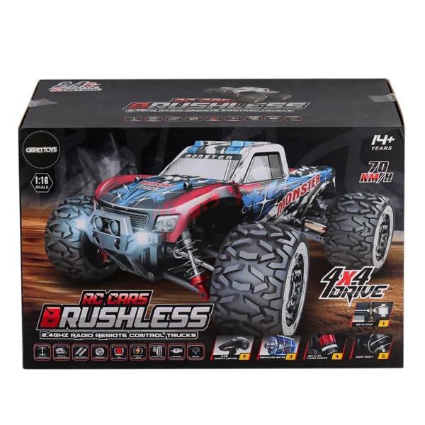 Nessiworld 866-1602 Kumandalı 1:16 70 km/h Brusless Araba 4x4 - Image 1