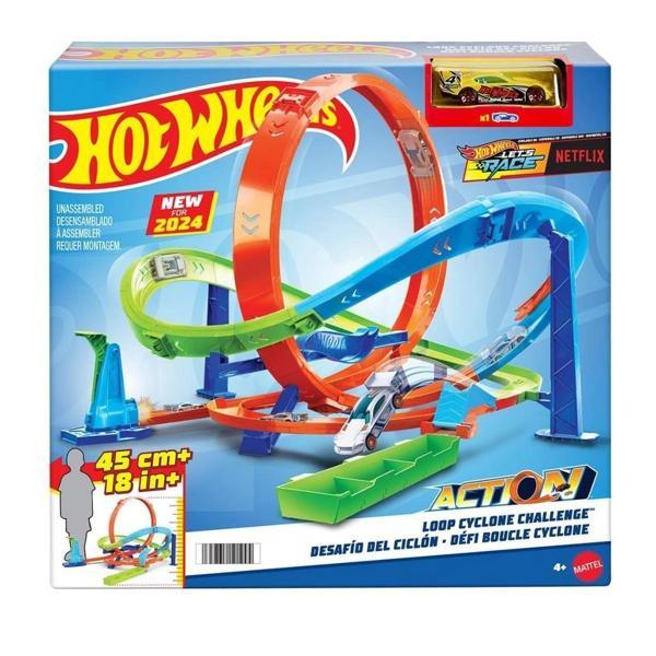 NessiWorld HTK16 Hot Wheels Bumerang Çemberli Yarış Pisti - Image 1