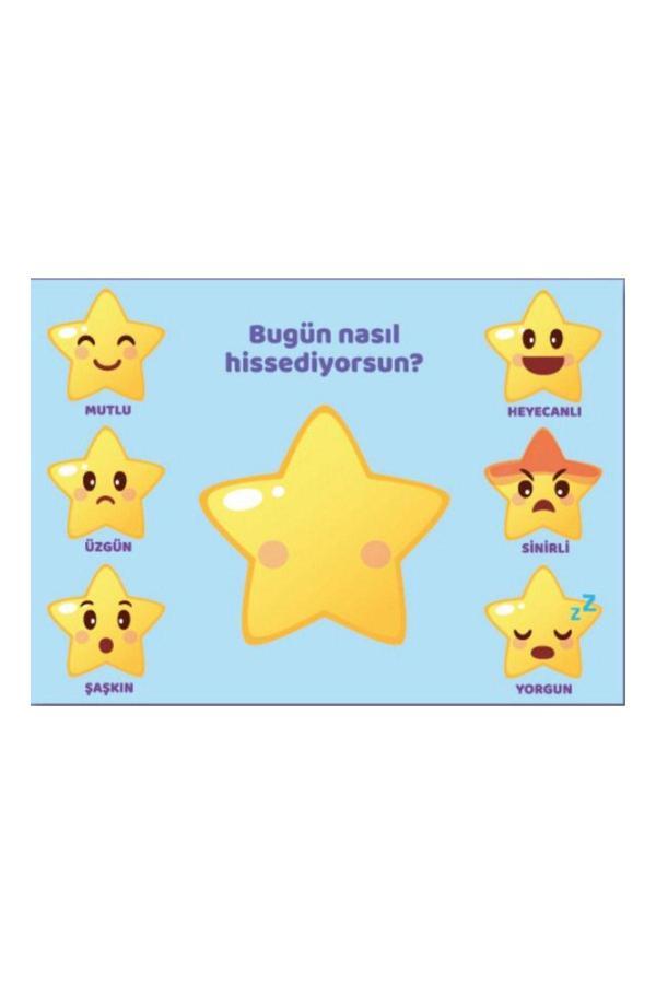 Minipoi Bugün Nasıl Hissediyorsun? Duygu Şablonu - Minipoi Yayınları - Image 1