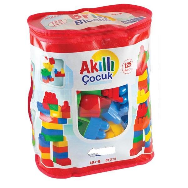 Çocuk 01313 Akıllı Çocuk Blokları 125 Parça - Image 1