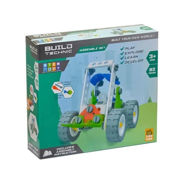 Çocuk 4100100-3 Yapboz  Araçlar Sök Tak -Asya - Image 1