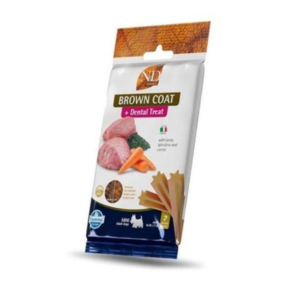 N&D Brown Coat Diş Sağlığı Mini Köpek Ödülü 60 Gr - Image 1