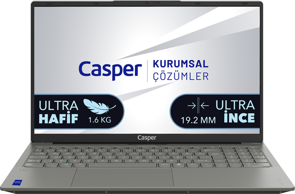 Casper Nirvana X750 i7-13620H 8GB DDR5 500GB SSD W11P 15.6" Laptop X750.1362-8V00R-G-F - Image 1