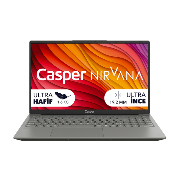 Casper Nirvana X650 i5-13420H 8GB DDR5 1TB SSD W11H 15.6" Laptop X650.1342-8F00T-G-F - Image 1