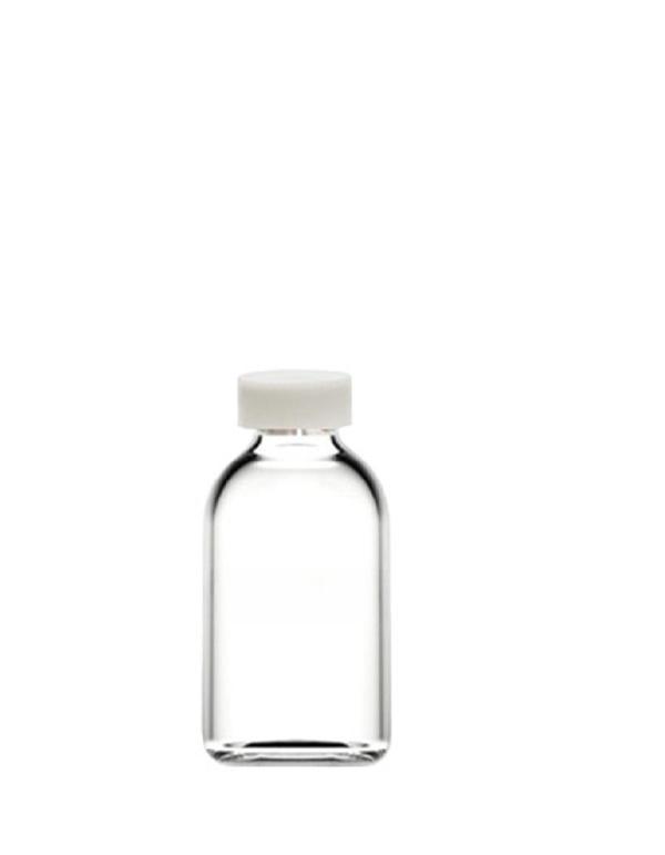30ml penisilin şişe geçme kapaklı, 12 adet, propolis kapaklı şişe, şeffaf şişe, propolis şişesi, arı sütü şişesi - Image 1