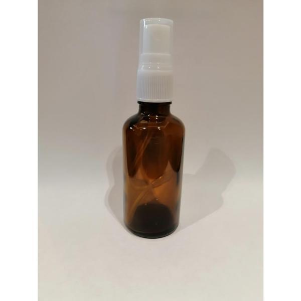 5cc Kahverengi Cam Şişe Sprey Başlıklı, Medikal Şişe, 25 Adet - Image 1
