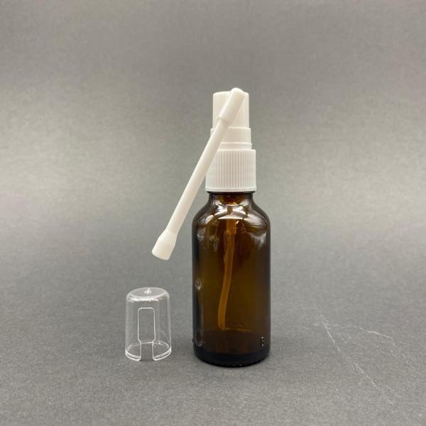 20ml kahverengi Ağız spreyli Şişe, 12 Adet, Oral Sprey, Ecza şişesi, Boş Cam şişe - Image 1