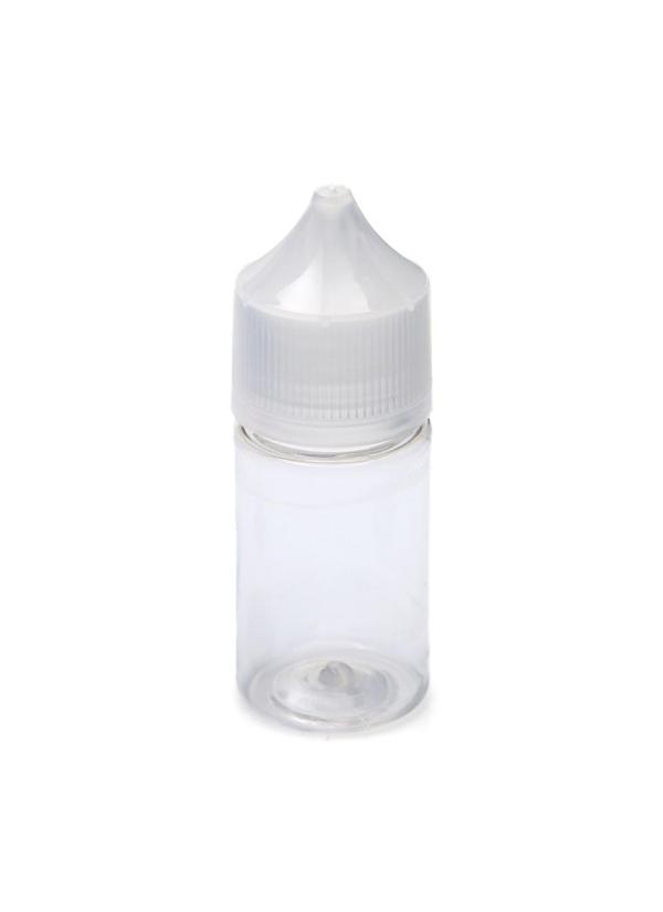 30ml plastik şeffaf gorilla şişe beyaz kapaklı şişe, 12 adet, plastik şişe, likit şişesi, iğne uçlu şişe, sıkıma uygun y - Image 1