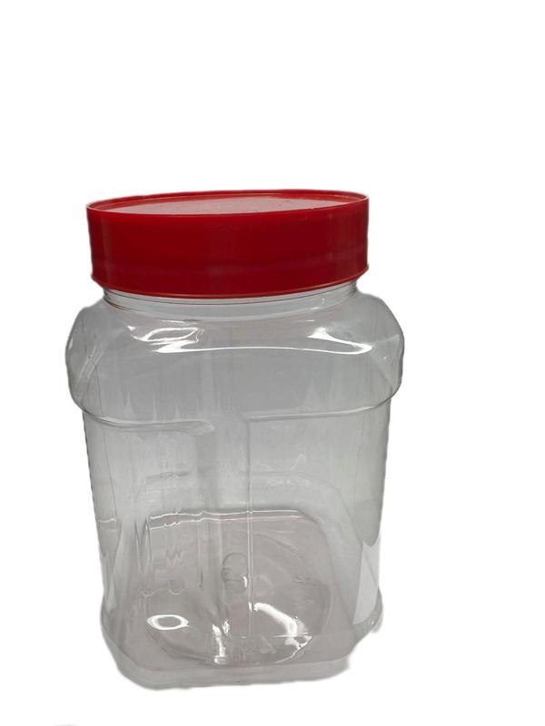 750ml pet şeffaf gıda kavanozu, 12 adet, pet kavanoz, gıda kavanozu, baharat kavanozu, şeffaf kavanoz - Image 1