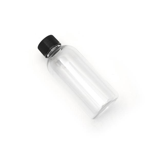 250ml şeffaf plastik düz kapaklı şişe, 24 adet, plastik şişe, esans şişesi, medikal şişe, kozmetik şişe, ecza şişesi - Image 1