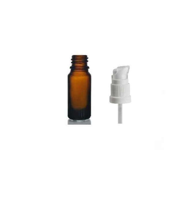 5ml kahverengi cam serum pompalı şişe, 24 adet, pompalı şişe, medikal şişe, cam şişe,   - Image 1
