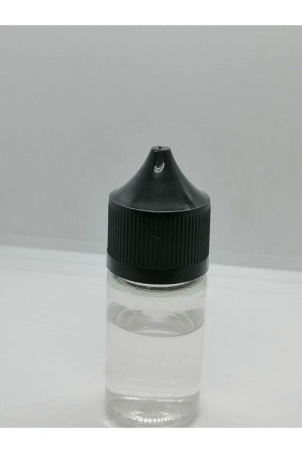 30ml Şeffaf Gorilla Şişe Beyaz Kapak, Plastik Şişe, Boş Şişe, Likit Şişesi, 100 Adet - Image 1