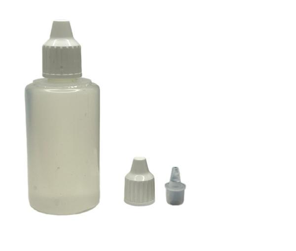 30ml PE aseton şişesi, 12 adet, plastik damlacıklı şişe, damlatmalı şişe - Image 1