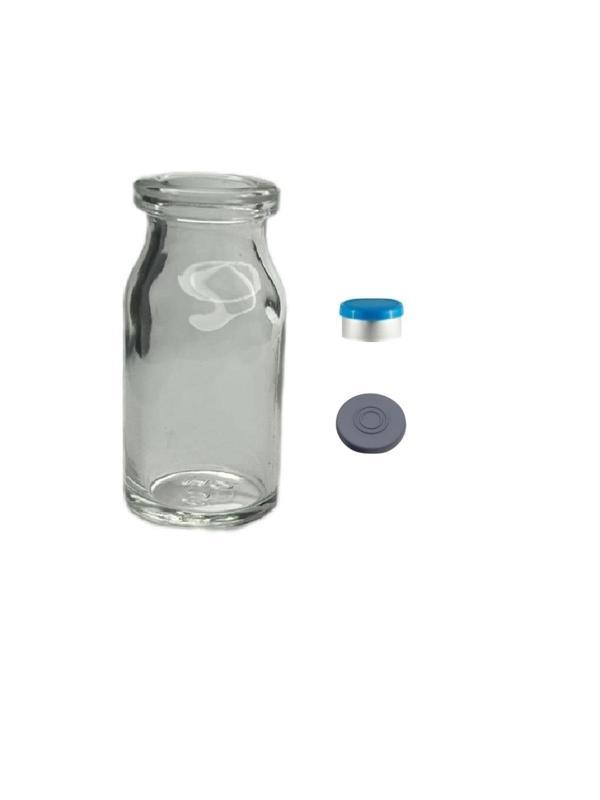 25ml  penisilin şişesi aşı kapak,24 adet, flipoff kapak, şeffaf şişe, medikal şişe - Image 1