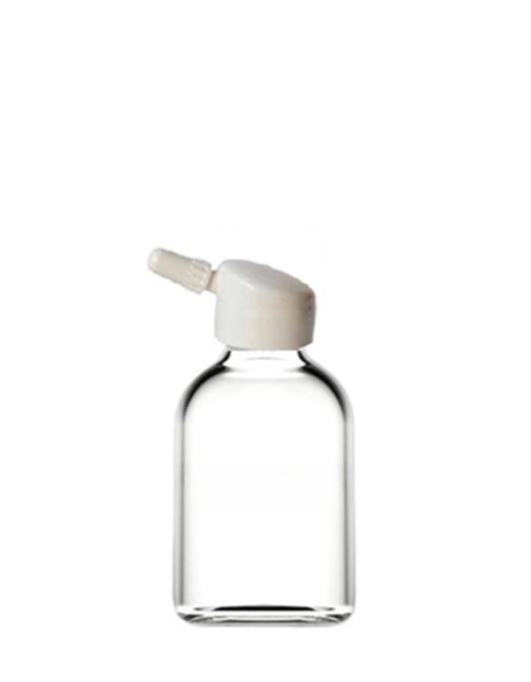 20ml şeffaf cam penisilin şişesi tank kapak, 24 adet, penisilin şişesi,polen şişesi, arı sütü şişesi - Image 1