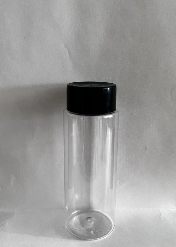 250ml Şeffaf Plastik Kolonya Şişesi, Boş Şişe, 50 Adet - Image 1