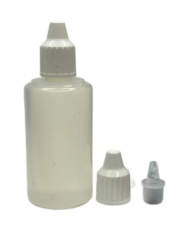 100ml PE aseton şişesi, 24 adet, plastik damlacıklı şişe, damlatmalı şişe - Image 1