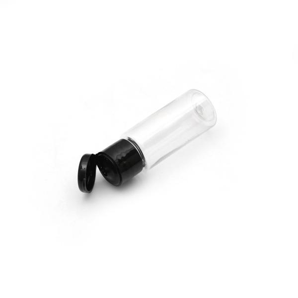 20ml plastik şefaf fliptop kapak şişe, 24 adet, açmalı kapak şişe, dezenfektan şişesi,sabun şişesi, kozmetik şişe - Image 1