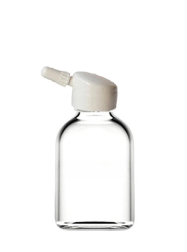 50ml şeffaf cam penisilin şişesi tank kapak, 12 adet, penisilin şişesi,polen şişesi, arı sütü şişesi - Image 1