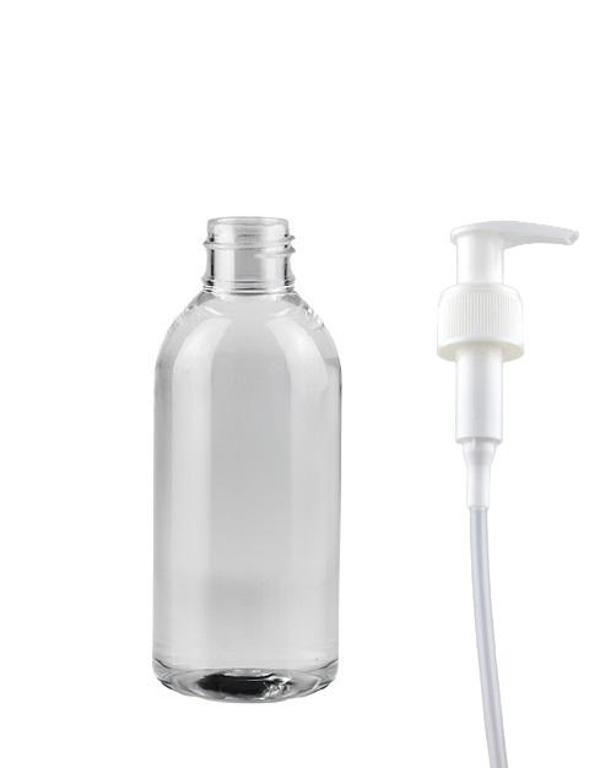 100ml şeffaf plastik şişe sıvı sabun pompalı, 24 adet, sabun şişesi, pompalı şişe, duş jeli şişesi, kozmetik şişe - Image 1