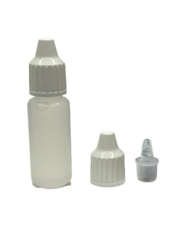 10ml PE aseton şişesi, 12 adet, plastik damlacıklı şişe, damlatmalı şişe - Image 1