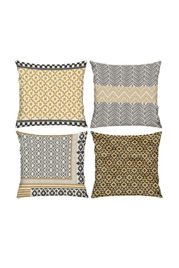 Ritmo Home Etnik 4'Lü Kırlent Kılıfı - Image 1