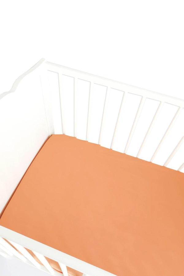 Piamom 60x120 Bebek Lastikli Çarşaf Açık Tarçın - Image 1