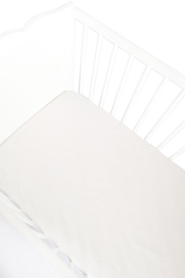 Piamom 60x120 Bebek Lastikli Çarşaf Kırık Beyaz - Image 1