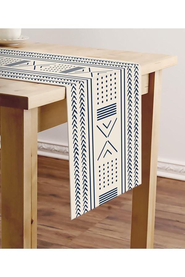 Ritmo Home İskandinav Etnik Motif Runner - Image 1