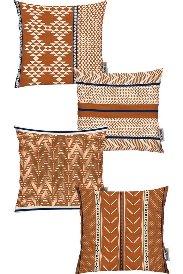 Ritmo Home Iskandinav Etnik 4'Lü 50X50 Kırlent Kılıfı - Image 1