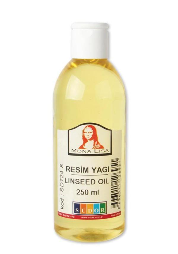 Keten Yağı 250ml 1 Adet Resim Yağı Monalisa Rafine Bezir Yağı Yağlı Boya İncelticisi Yağlı Boya Yardımcı Malzemesi - Image 1