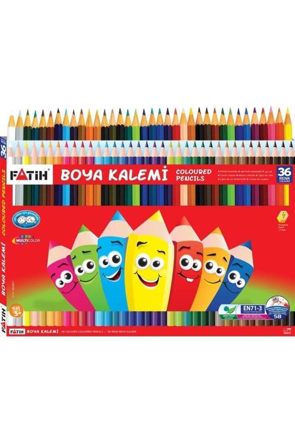 Kuru Boya Karton Kutu Tam Boy 36 Renk 33245 - Image 1