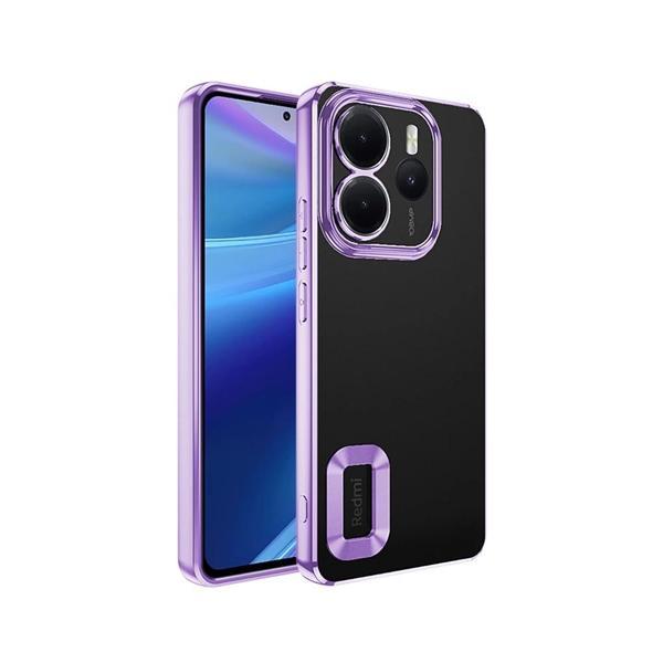 Xiaomi Redmi Note 14 4G Kılıf Kamera Korumalı Logo Gösteren Zore Omega Kapak - Image 1